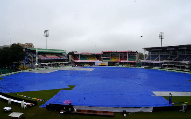 IND vs BAN 2nd Test: Wet Outfield Delays Start Of Day 3 In Kanpur